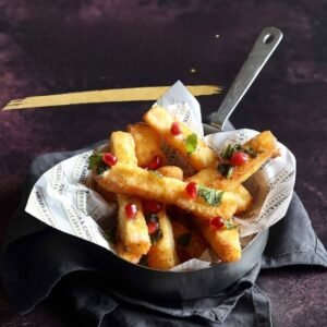FRIED HALLOUMI (V)